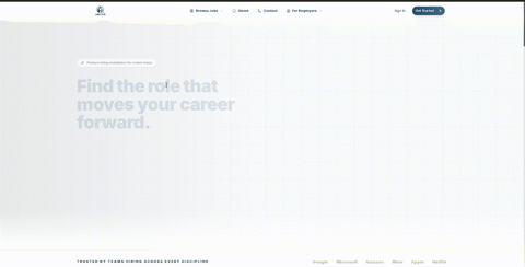 Job-Hub — application preview